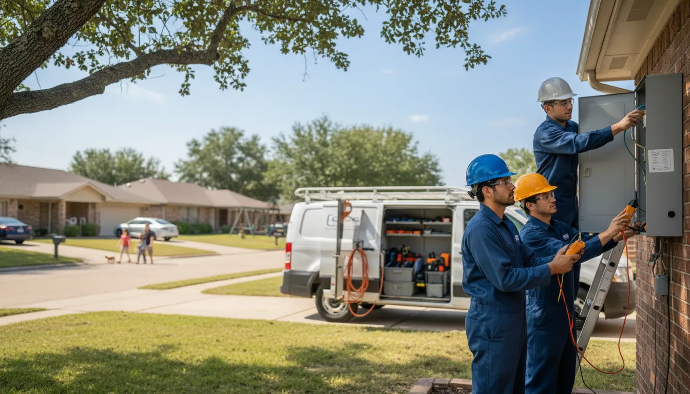 Certified electrician providing emergency electrical services in Westpoint, IN